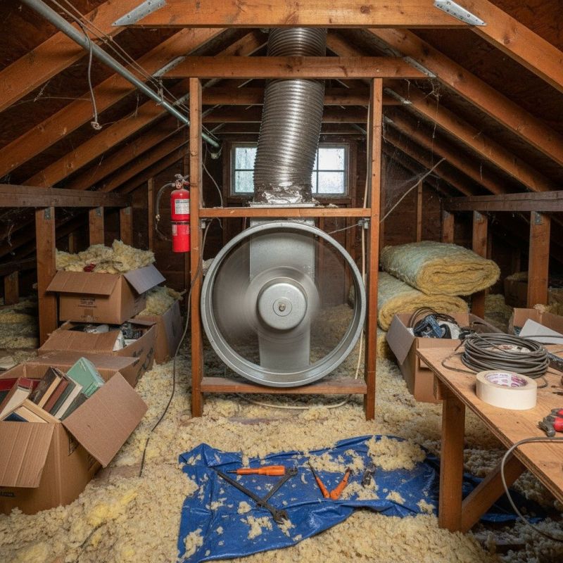 Garage Fan Installation
