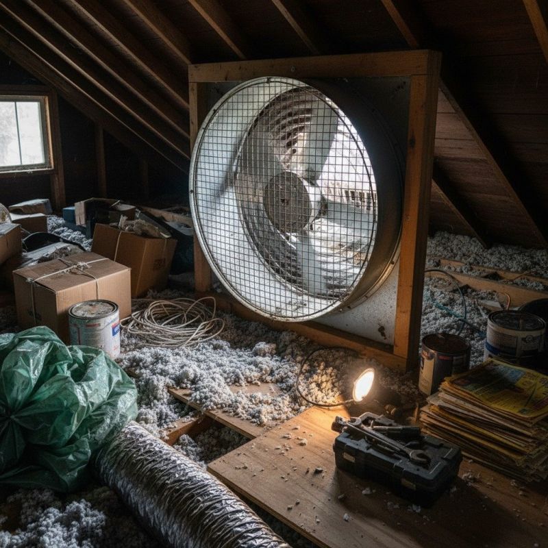 Garage Fan Installation