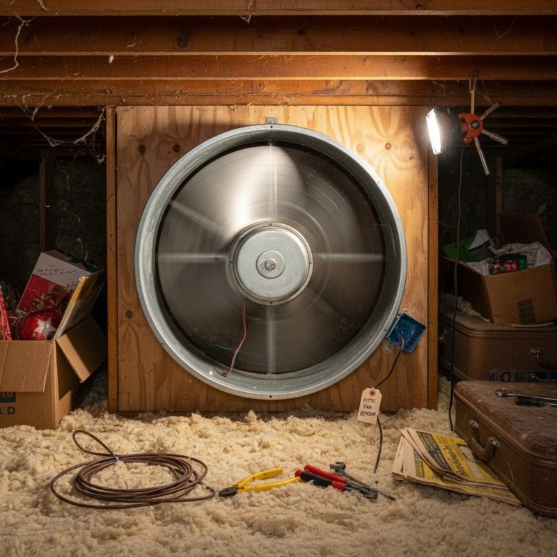 Garage Fan Installation