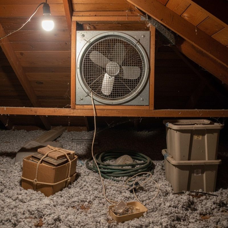 Garage Fan Installation