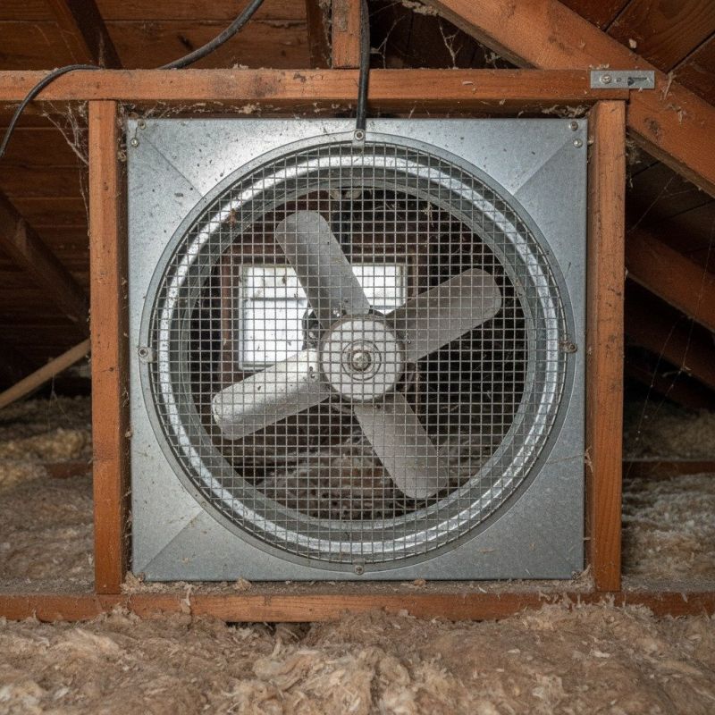 Garage Fan Installation